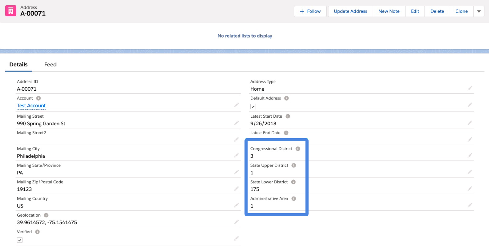 A screenshot of Saleforce NPSP settings